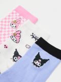 Șosete 3 packt Kuromi & My Melody - multicolor - CROPP - small2