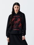Bluza oversize z nadrukiem - czarny - CROPP - small2