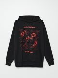 Bluza oversize z nadrukiem - czarny - CROPP - small4
