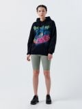 Hanorac Rick and Morty - negru - CROPP - small2