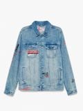 Mintás farmerdzseki - kék - CROPP - small4