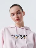 Bluza z kapturem Mickey Mouse - różowy - CROPP - small1