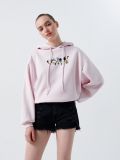 Bluza z kapturem Mickey Mouse - różowy - CROPP - small2