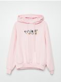 Bluza z kapturem Mickey Mouse - różowy - CROPP - small4