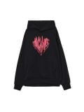 Czarna bluza z efektownym nadrukiem UNISEX - czarny - CROPP - small2