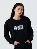 Bluză sport cu imprimeu fotografic - negru - CROPP - small4