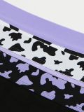 3 pack bokserek w krowie łaty - niebieski - CROPP - small2