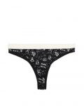 Czarne majtki brazilian Hello Kitty - czarny - CROPP - small1
