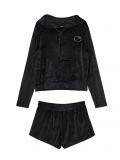 Pijama Hello Kitty - negru - CROPP - small1