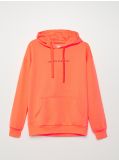 Bluza z kapturem i napisem - pomarańczowy - CROPP - small4