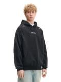 Schwarzes Kapuzensweatshirt - Schwarz - CROPP - small1