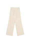 Spodnie z dodatkiem lnu - kremowy - CROPP - small6