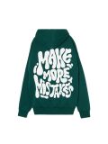 Zielona bluza hoodie z nadrukiem - zielony - CROPP - small5