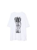 Bela majica s printom - white - CROPP - small1
