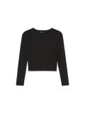 Czarna bluzka basic - czarny - CROPP - small2