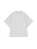 Szara koszulka oversize - jasny szary - CROPP - small2