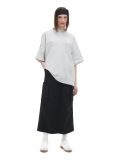 Szara koszulka oversize - jasny szary - CROPP - small1