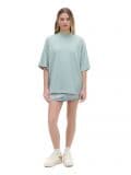 Bawełniana koszulka oversize - inny - CROPP - small1
