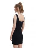 Czarna gorsetowa sukienka - czarny - CROPP - small6