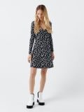 Elöl átlapolt ruha - fekete - CROPP - small1