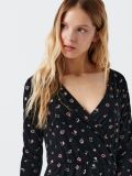 Rochie petrecută în față - negru - CROPP - small2