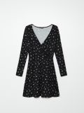 Rochie petrecută în față - negru - CROPP - small4
