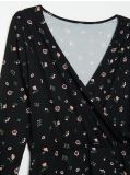Rochie petrecută în față - negru - CROPP - small5