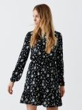 Kvietkované šaty - čierna - CROPP - small2