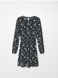 Kvietkované šaty - čierna - CROPP - small4