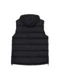 Czarna pikowana kamizelka z kapturem - czarny - CROPP - small6