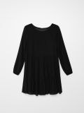 Sukienka odcinana w talii - czarny - CROPP - small1