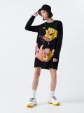 Dresowa sukienka Spongebob - czarny - CROPP - small1