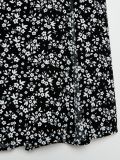 Spódnica midi w kwiaty - czarny - CROPP - small3