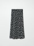 Spódnica midi w kwiaty - czarny - CROPP - small4