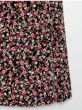 Spódnica midi w kwiaty - czarny - CROPP - small3