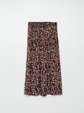 Spódnica midi w kwiaty - czarny - CROPP - small4