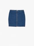 Jeansrock mit Reißverschlussdetail - Blau - CROPP - small4