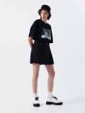 Spódnica mini - czarny - CROPP - small1