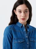 Jeansowa koszula - niebieski - CROPP - small1