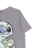 Koszulka ze Stitchem - jasny szary - CROPP - small3