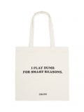Płócienna kremowa torba shopper - kremowy - CROPP - small1