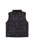 Pikowana kamizelka z nadrukiem - czarny - CROPP - small2