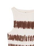 Jasny crop top z efektem tie-dye - kremowy - CROPP - small3