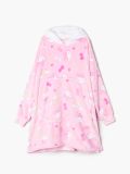 Pătură hanorac de damă Hello Kitty - roz-pastel - CROPP - small4