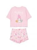 Pijama pentru femei My Melody - roz-pastel - CROPP - small1