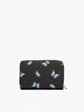 Portfel ze wzorem w motyle - czarny - CROPP - small3