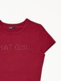 Короткий топ - червоний - CROPP - small3