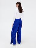 Niebieskie spodnie wide leg - niebieski - CROPP - small3