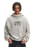 Sweatshirt mit Stickerei - Grau - CROPP - small3