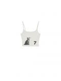 Top con spalline sottili - Grigio chiaro - CROPP - small2